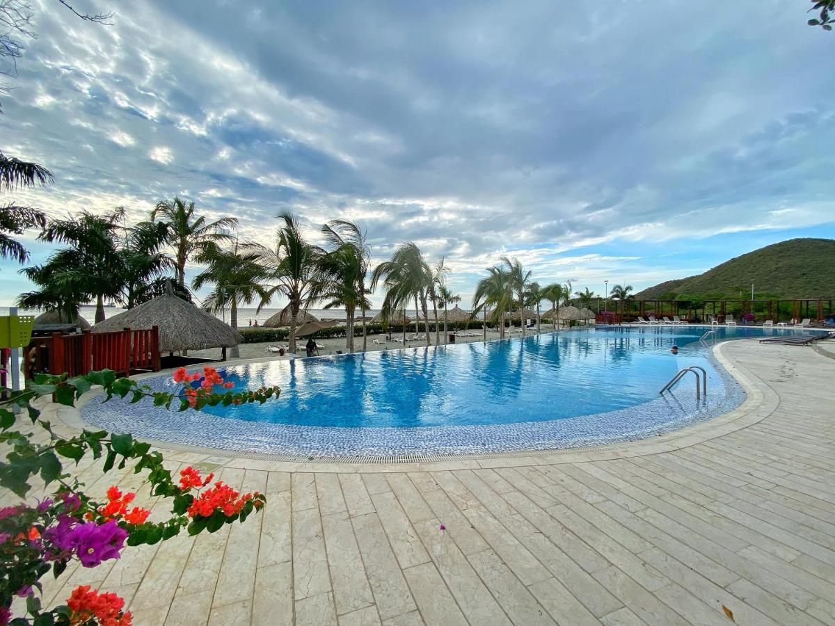 Apartamento Encantador Samaria Club De Playa, 3 Alcobas 6 Personas Playa Privada Санта-Марта Екстер'єр фото