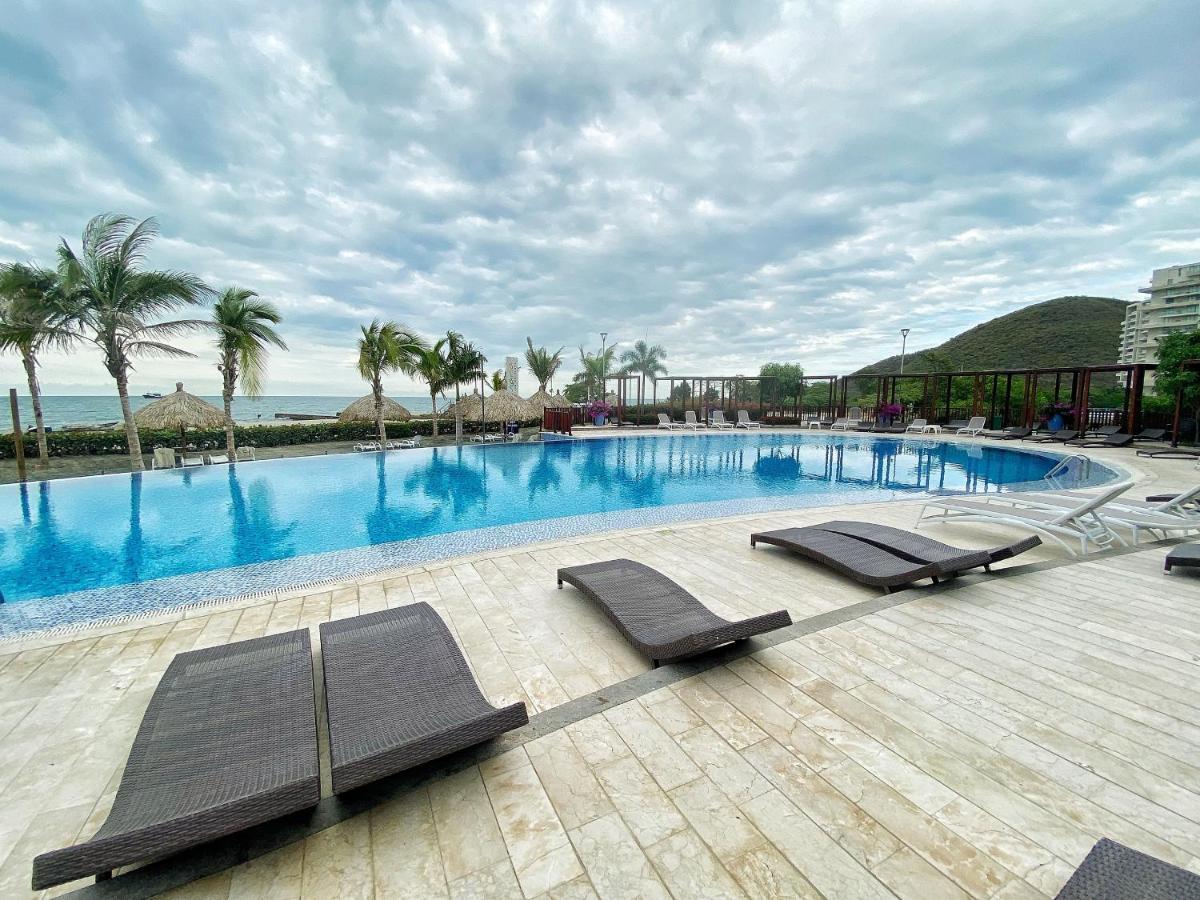Apartamento Encantador Samaria Club De Playa, 3 Alcobas 6 Personas Playa Privada Санта-Марта Екстер'єр фото