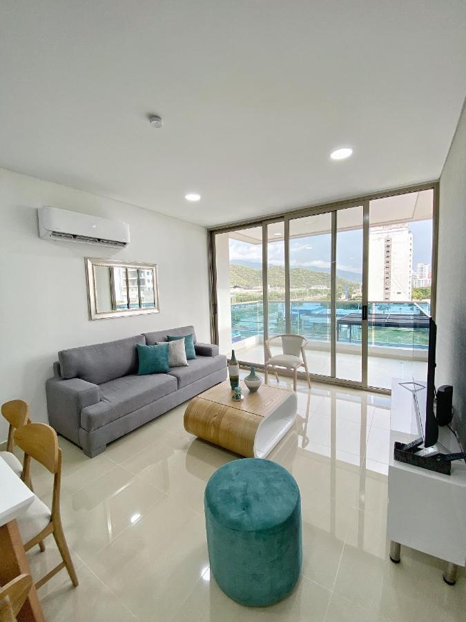 Apartamento Encantador Samaria Club De Playa, 3 Alcobas 6 Personas Playa Privada Санта-Марта Екстер'єр фото