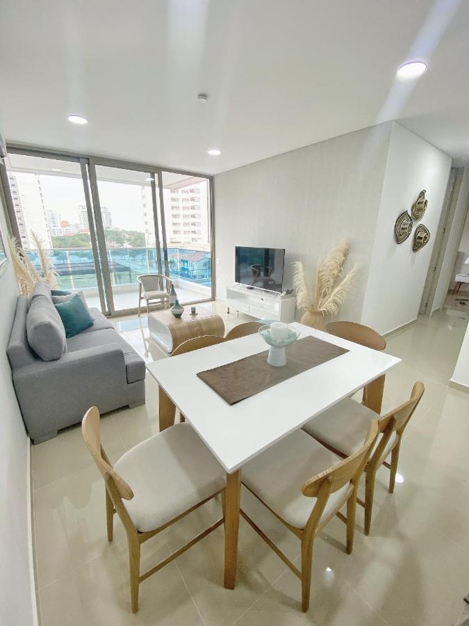 Apartamento Encantador Samaria Club De Playa, 3 Alcobas 6 Personas Playa Privada Санта-Марта Екстер'єр фото
