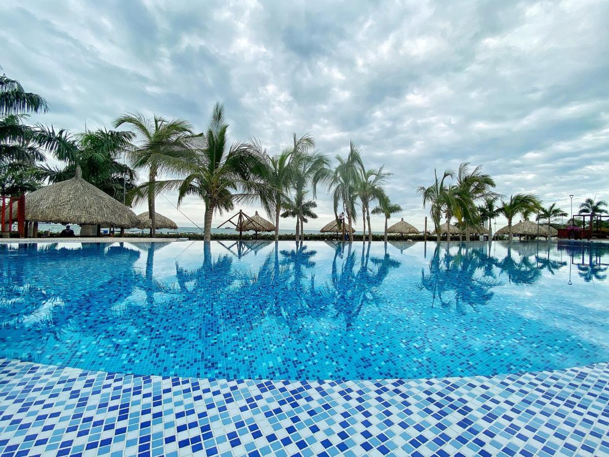 Apartamento Encantador Samaria Club De Playa, 3 Alcobas 6 Personas Playa Privada Санта-Марта Екстер'єр фото
